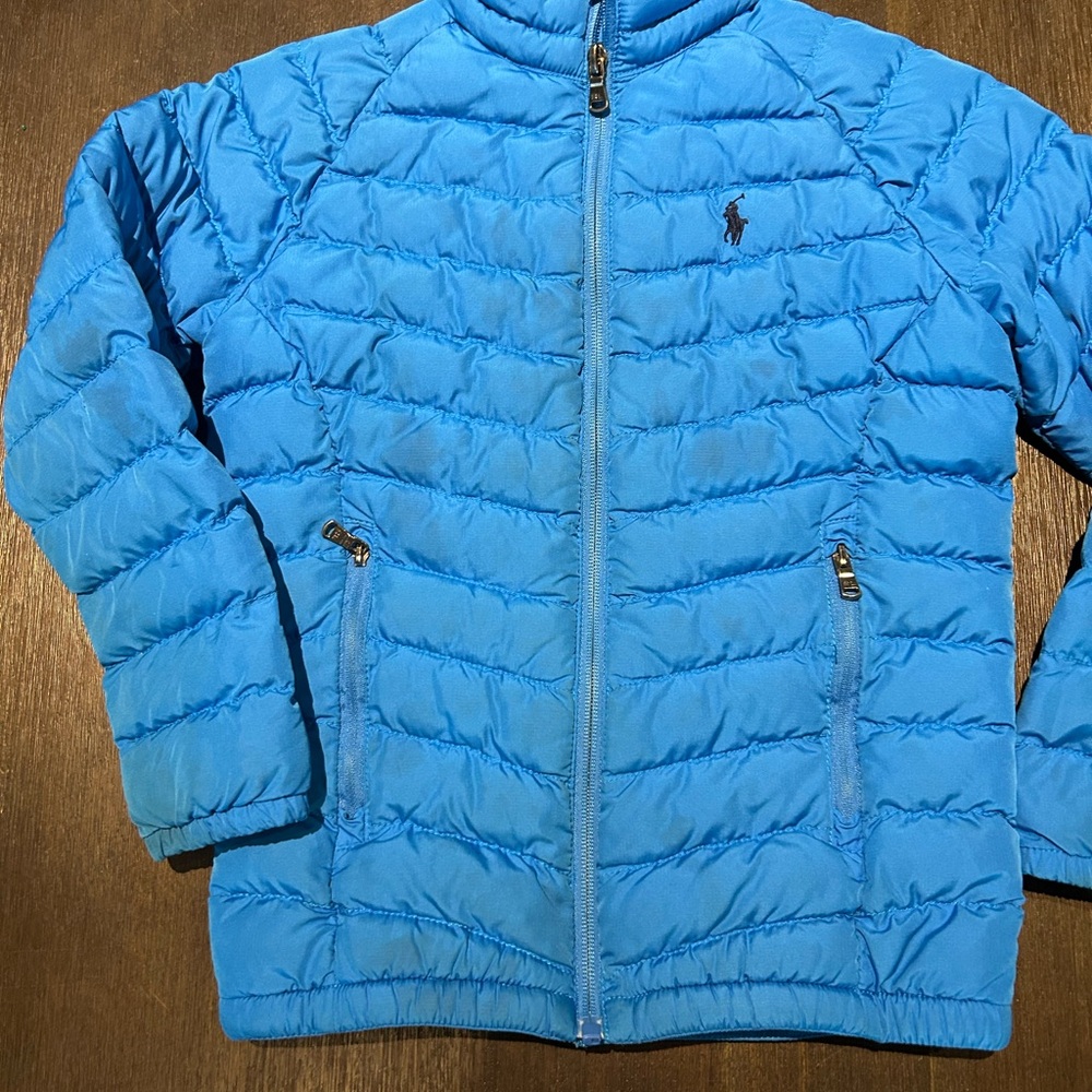 Lightweight Polo puffer jacket